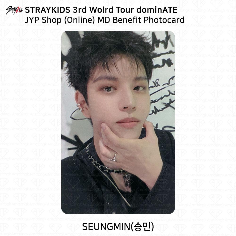 Stray Kids 3rd World Tour доминирует JYP Shop Online MD Benefit Photocard KPOP Seungmin
Stray Kids 3rd World Tour доминирует JYP Shop Online MD Benefit Photocard KPOP Seungmin