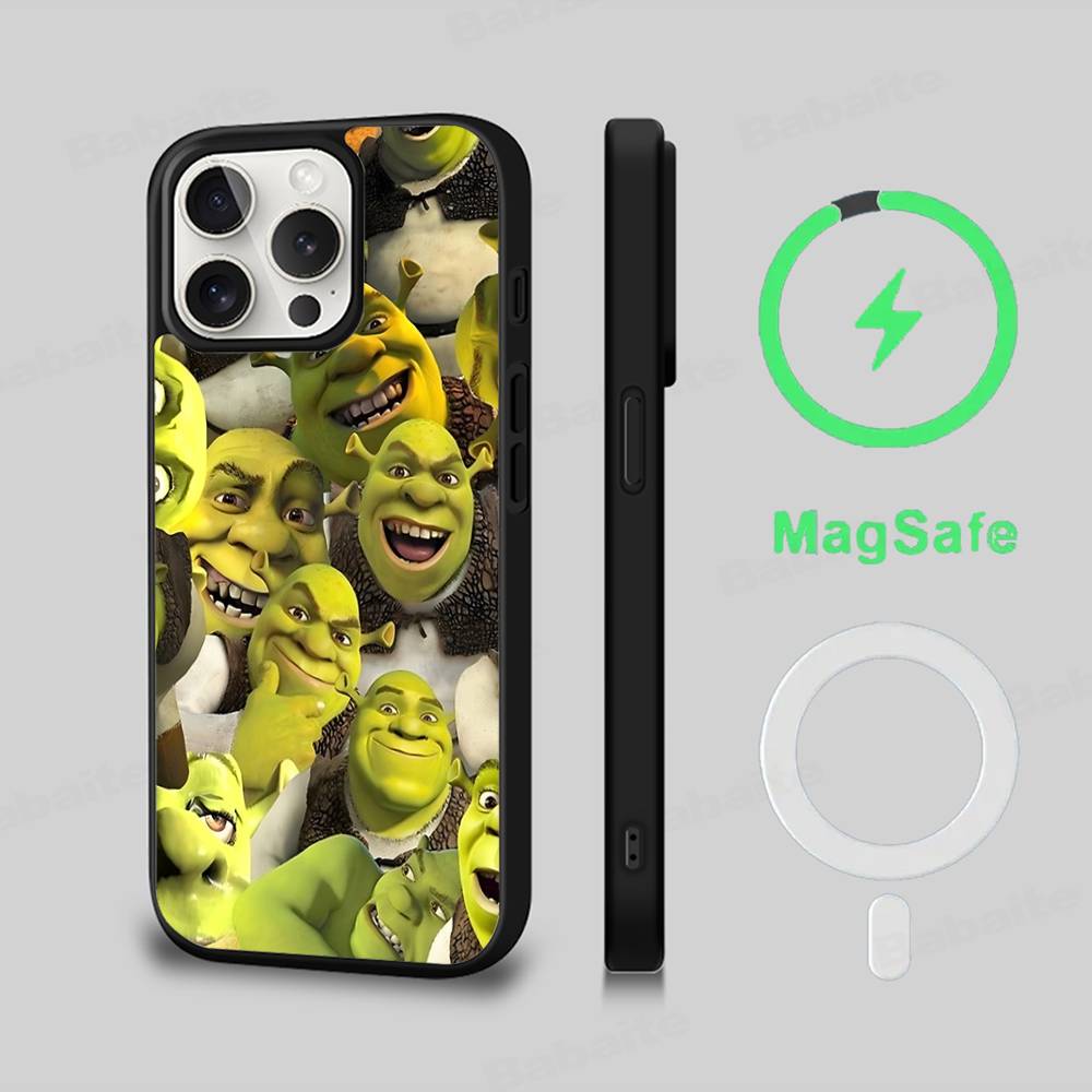 Cartoon S-Shreks Phone Case Magnetic Case For IPhone 16 14 13 12 11 15 Pro Max Plus For Magsafe Wireless Charge Cover iPhone 17 Pro
Cartoon S-Shreks Phone Case Magnetic Case For IPhone 16 14 13 12 11 15 Pro Max Plus For Magsafe Wireless Charge Cover iPhone 17 Pro