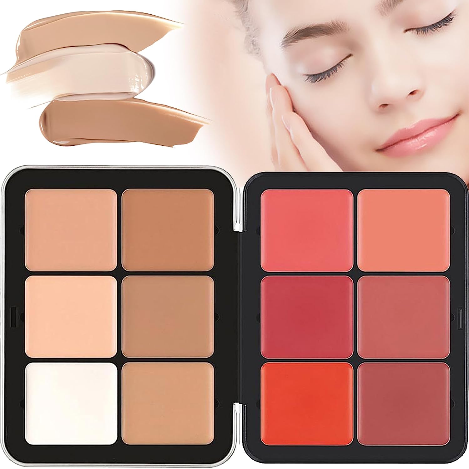 Cara's Secret Concealer Palette, Cara's Secret Blush Palette, 12 цветов Cara's Secret Makeup, Cara's Secret Makeup Palette
Cara's Secret Concealer Palette, Cara's Secret Blush Palette, 12 цветов Cara's Secret Makeup, Cara's Secret Makeup Palette