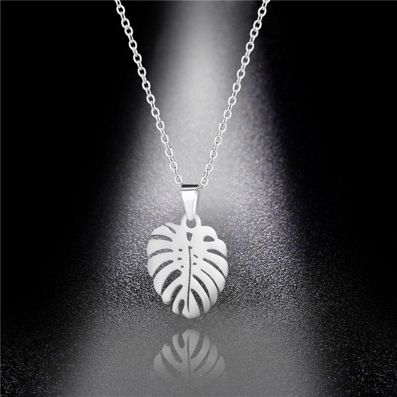 Stainless Tropical Palm Leaves Necklace Hawaiian Leaf Pendant Necklace For Women Boho Charm Choker Pendientes Beach Jewelry
Stainless Tropical Palm Leaves Necklace Hawaiian Leaf Pendant Necklace For Women Boho Charm Choker Pendientes Beach Jewelry