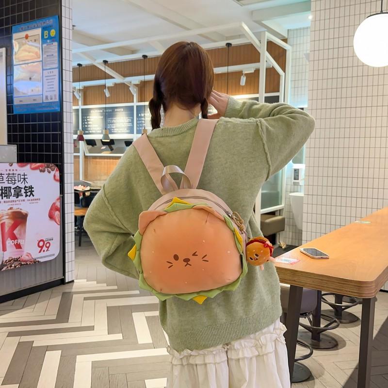 2026 New Korean Hamburger Personalized Cute Children s Parent-child Style Primary Middle School Students shoulders Men Women s Schoolbag
2026 New Korean Hamburger Personalized Cute Children s Parent-child Style Primary Middle School Students shoulders Men Women s Schoolbag