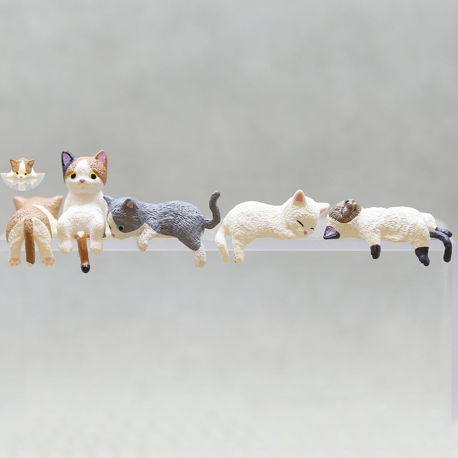 Cute Cat Figurine Desk Ornament Figure Cup Lid Decor Computer Decoration for Home/Office/Car Cat 4
Cute Cat Figurine Desk Ornament Figure Cup Lid Decor Computer Decoration for Home/Office/Car Cat 4