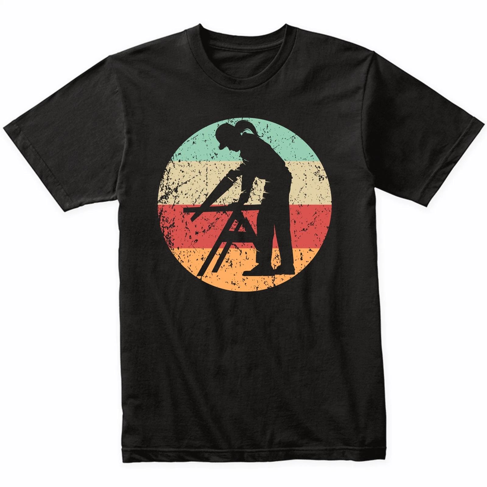 Retro Female Carpenter Sawing Vintage Style Carpentry T-Shirt (Retro Colors) S
Retro Female Carpenter Sawing Vintage Style Carpentry T-Shirt (Retro Colors) S