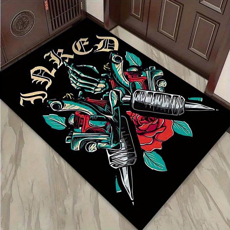 Tattoo Style Soft Polyester Crystal Velvet Carpet Living Room, Washable Area Carpet Outdoor Patio, Kitchen and Bedroom Decor 50x80cm
Tattoo Style Soft Polyester Crystal Velvet Carpet Living Room, Washable Area Carpet Outdoor Patio, Kitchen and Bedroom Decor 50x80cm