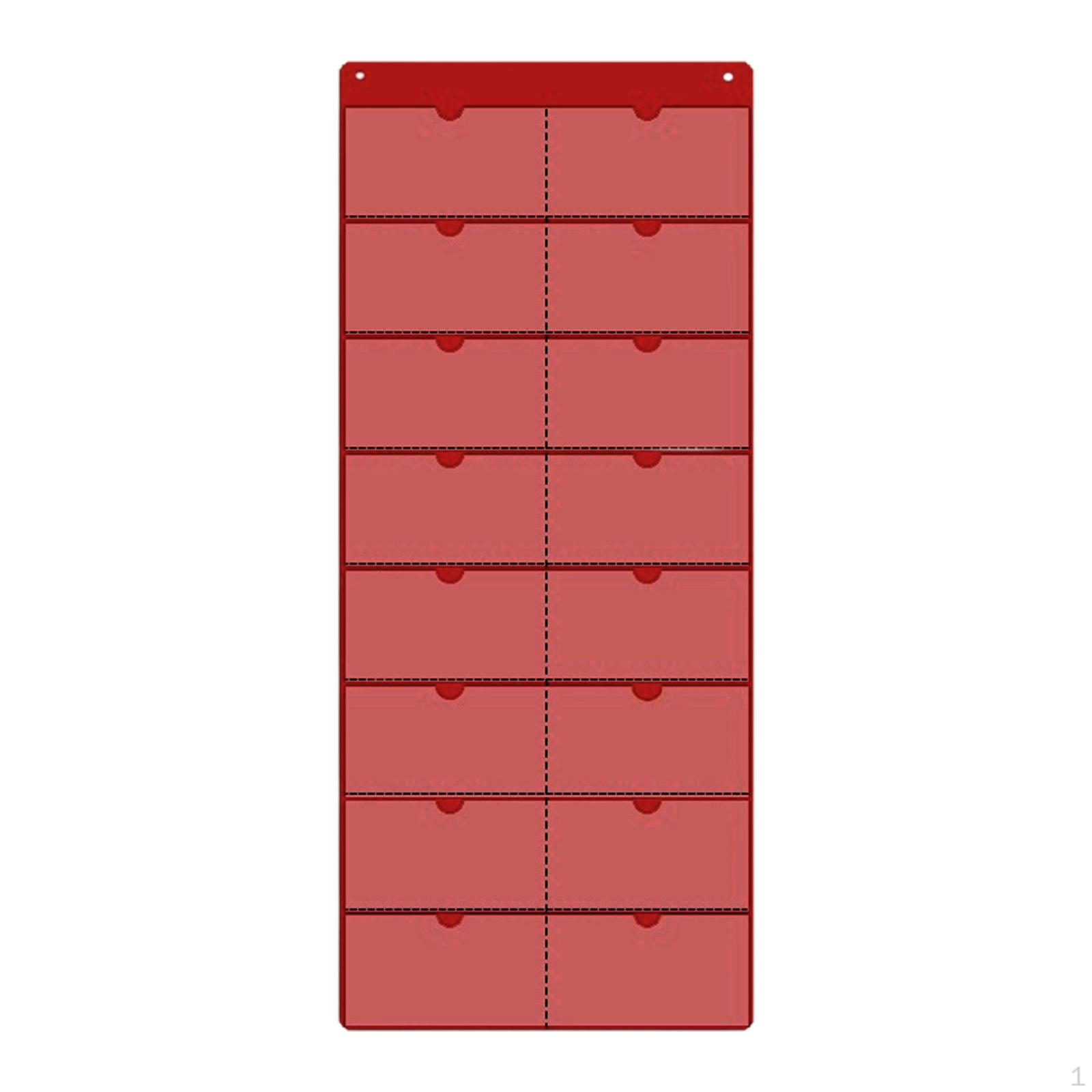 Classroom Calendar Pocket Chart Blank Empty Hanging Storage Monthly for Kindergarten червоний
Classroom Calendar Pocket Chart Blank Empty Hanging Storage Monthly for Kindergarten червоний