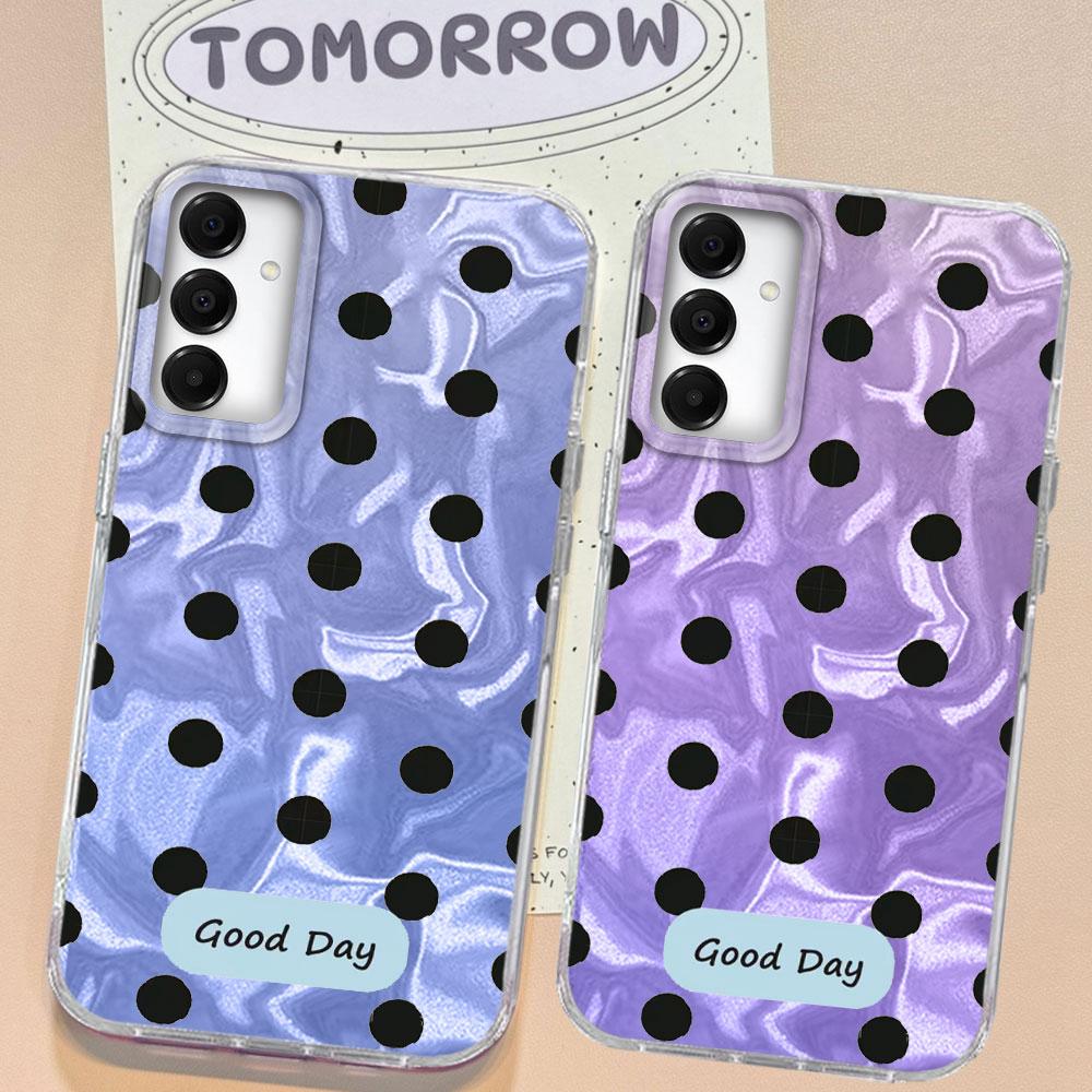 Colorful Classic Black Dots Phone Case for Samsung Galaxy A55 A56 A36 A26 A16 A54 A24 A14 A34 A53 A06 Shell Silicone Back Cover Samsung A16 білий
Colorful Classic Black Dots Phone Case for Samsung Galaxy A55 A56 A36 A26 A16 A54 A24 A14 A34 A53 A06 Shell Silicone Back Cover Samsung A16 білий