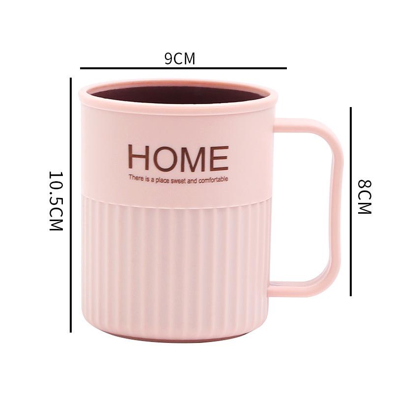 Dual-Color Plastic Toothbrushing Rinse Cup with Handle - Thickened Design for Couples 301-400ml, 200/box рожевий
Dual-Color Plastic Toothbrushing Rinse Cup with Handle - Thickened Design for Couples 301-400ml, 200/box рожевий