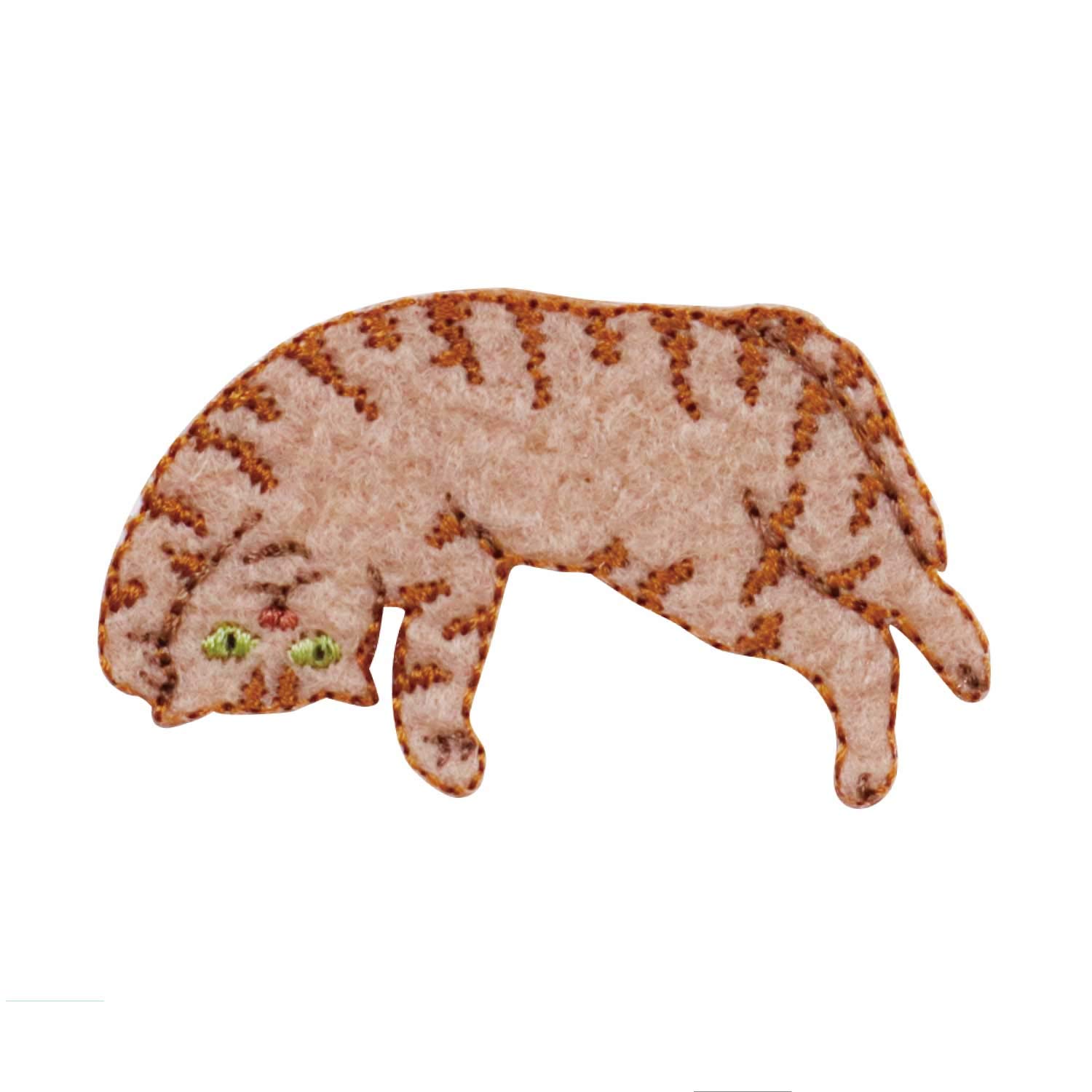 Нашивка KIYOHARA Craft Gallery Cat с беззаботной позой, высота 25 мм x ширина 45 мм, WNK-06
Нашивка KIYOHARA Craft Gallery Cat с беззаботной позой, высота 25 мм x ширина 45 мм, WNK-06