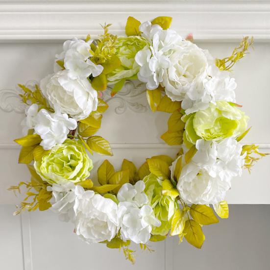 Eco-friendly Green Leaves Long Lasting Hanging Door Wreath Fake Flower Decor Wedding Decoration
Eco-friendly Green Leaves Long Lasting Hanging Door Wreath Fake Flower Decor Wedding Decoration