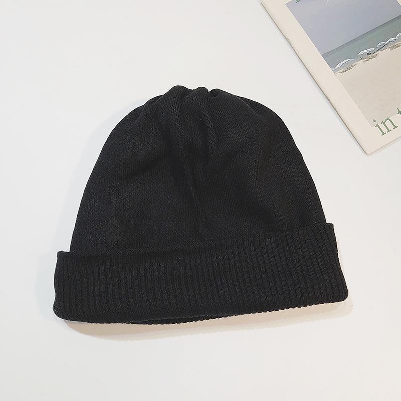 Korean plain winter solid color wool hat Large size winter cashmere knitted hat with ear protection and warmth Adjustable чёрный
Korean plain winter solid color wool hat Large size winter cashmere knitted hat with ear protection and warmth Adjustable чёрный