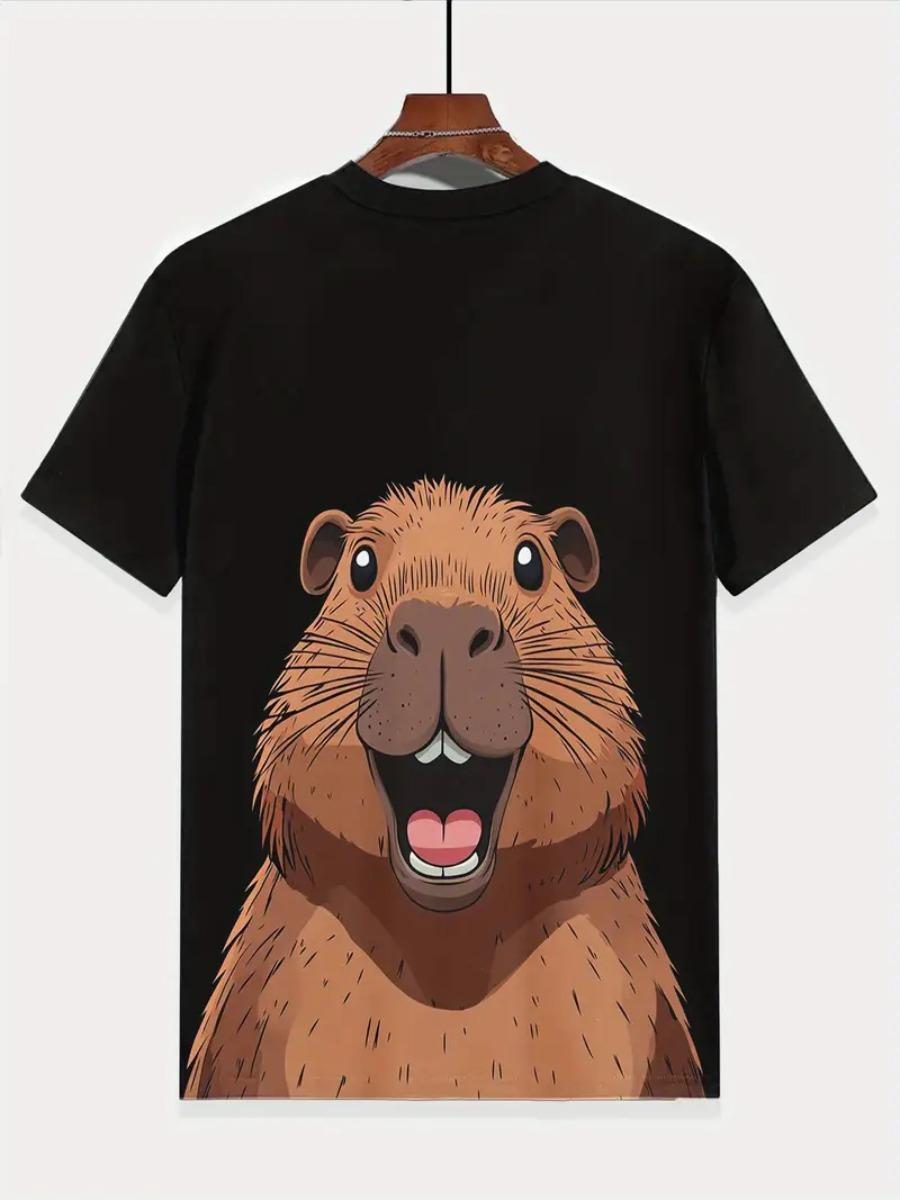 Funny Capybara Graphic 3d Print T Shirt For Men Women Cute Animal Capybara T-Shirts Summer Casual Tops S
Funny Capybara Graphic 3d Print T Shirt For Men Women Cute Animal Capybara T-Shirts Summer Casual Tops S