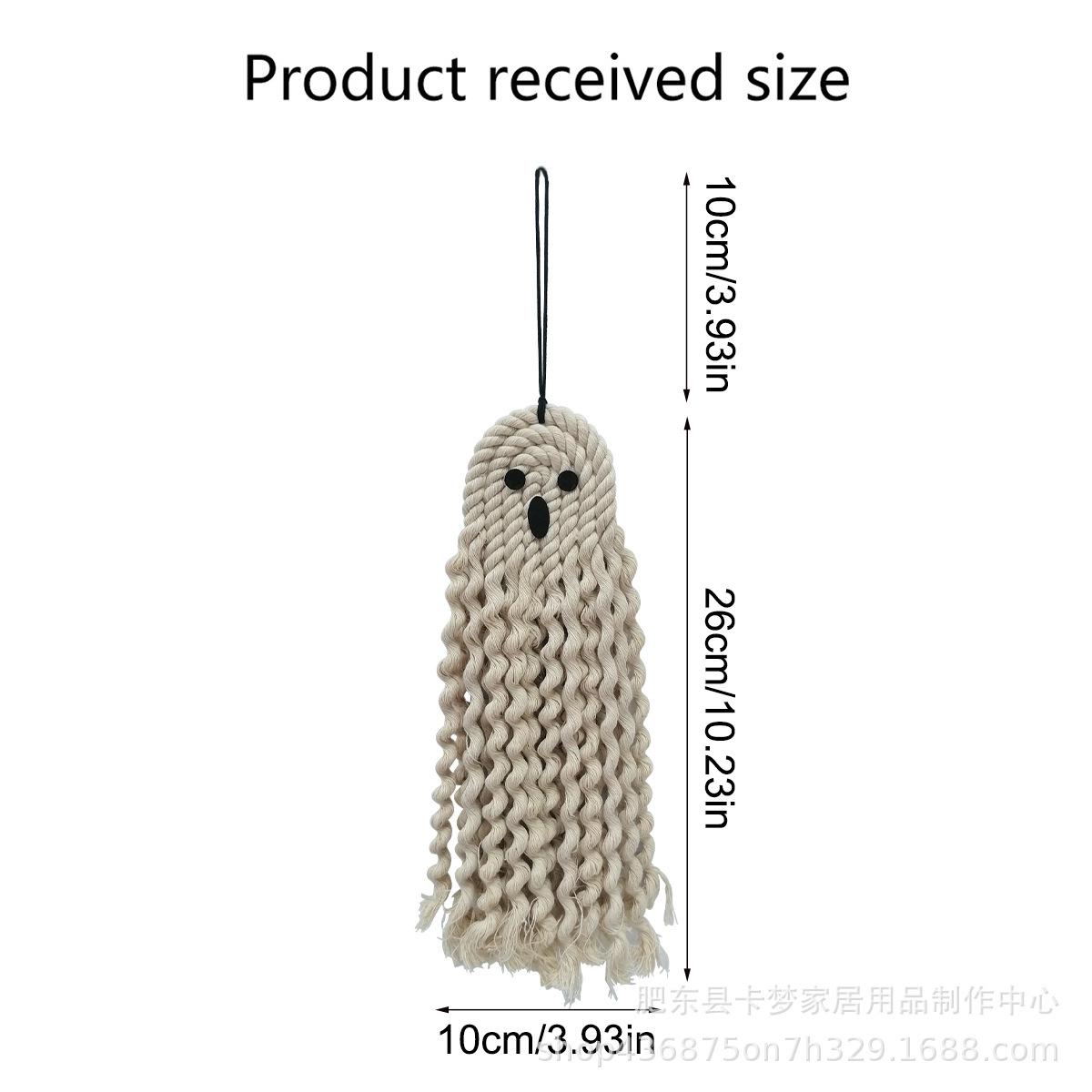 Halloween Decoration Hand-Woven White Spooky Ghost Pendants Wall Ceiling Hanging Ornaments Party Home Decor
Halloween Decoration Hand-Woven White Spooky Ghost Pendants Wall Ceiling Hanging Ornaments Party Home Decor