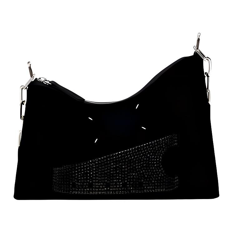 Maison Margiela Snatched Digital Logo Decorated Zipper Closure Fabric Hobo Bag Women Bags Black SB1WG0056P6427T8013 Basic Set (Bag+Dust Bag)
Maison Margiela Snatched Digital Logo Decorated Zipper Closure Fabric Hobo Bag Women Bags Black SB1WG0056P6427T8013 Basic Set (Bag+Dust Bag)