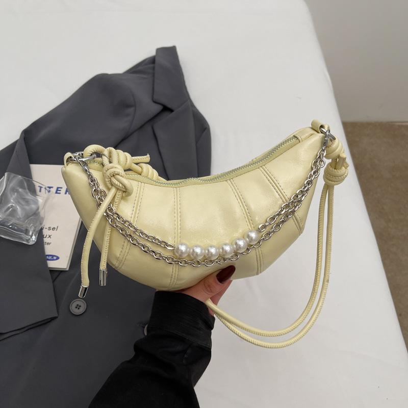 Niche design bag women s summer new fashion horn bag fashion dumpling bag shoulder messenger bag жовтий
Niche design bag women s summer new fashion horn bag fashion dumpling bag shoulder messenger bag жовтий