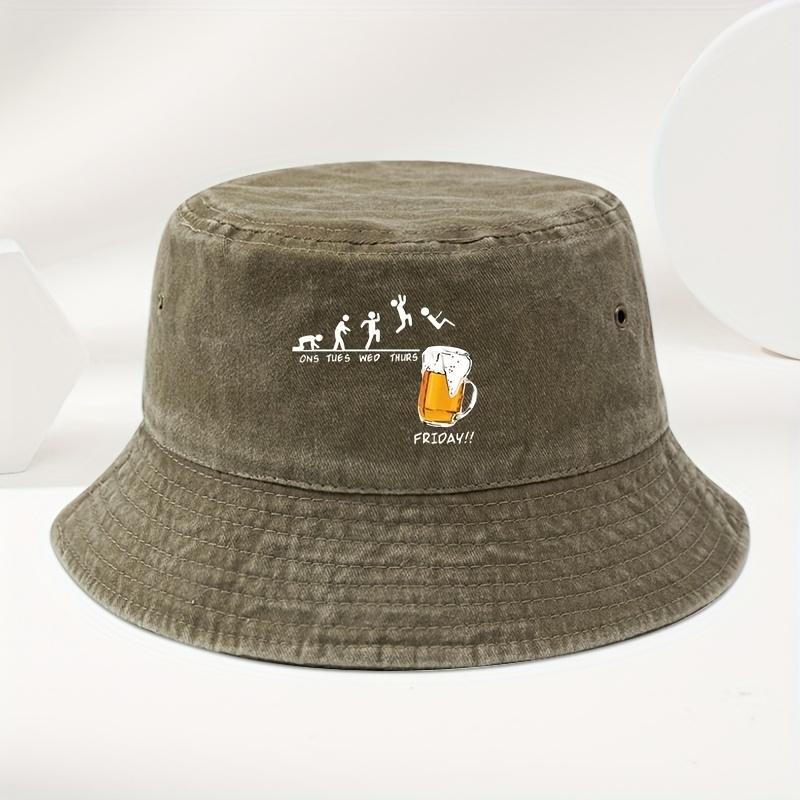Забавная пивная кружка с принтом, мужская выстиранная и поношенная шляпа-панама, сезонная универсальная уличная дорожная шляпа от солнца Adjustable хаки
Забавная пивная кружка с принтом, мужская выстиранная и поношенная шляпа-панама, сезонная универсальная уличная дорожная шляпа от солнца Adjustable хаки