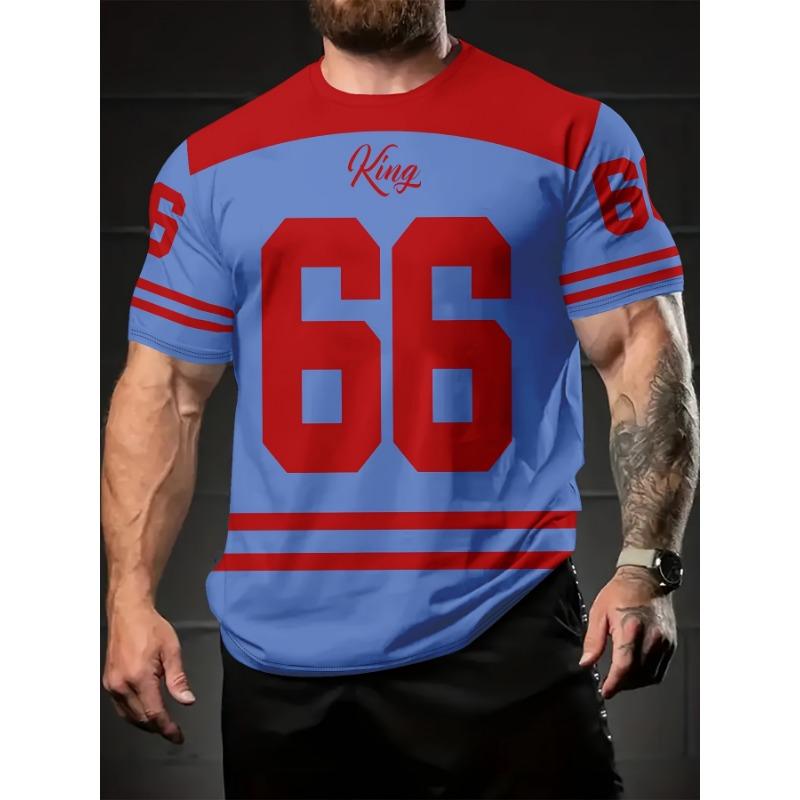 Летняя мужская модная и освежающая футболка с цифровой печатью в спортивном стиле 66 5XL
Летняя мужская модная и освежающая футболка с цифровой печатью в спортивном стиле 66 5XL