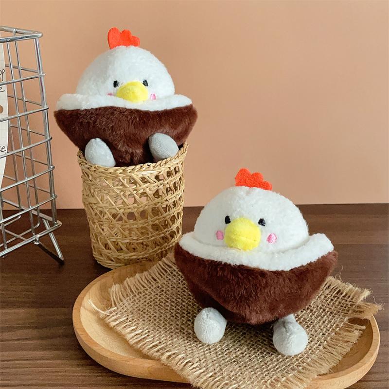 Cute Funny Cute Coconut Shell Chicken Keychain Cartoon Pendant Plush Toy Doll Bag Ornaments Accessories Decoration Gifts
Cute Funny Cute Coconut Shell Chicken Keychain Cartoon Pendant Plush Toy Doll Bag Ornaments Accessories Decoration Gifts