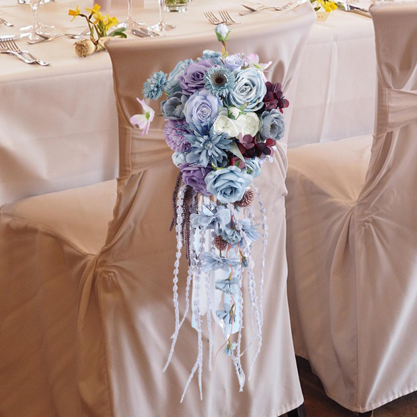 Wedding Bouquet Artificial Flower Decor Creative Floral Handheld Bridal for Party
Wedding Bouquet Artificial Flower Decor Creative Floral Handheld Bridal for Party