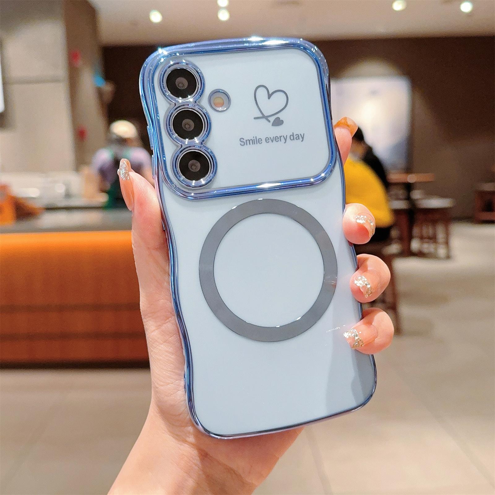 Для Samsung Galaxy S25+ Магнитный чехол Гальваническое покрытие Волнистая рамка ТПУ Чехол для телефона Большое окно D
Для Samsung Galaxy S25+ Магнитный чехол Гальваническое покрытие Волнистая рамка ТПУ Чехол для телефона Большое окно D