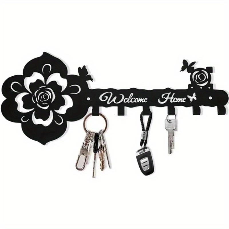 Key Hooks Holder for Wall Decorative Black Entryway Welcome Home Sign Key Hanging Hangers Wall Mounted Racks чёрный
Key Hooks Holder for Wall Decorative Black Entryway Welcome Home Sign Key Hanging Hangers Wall Mounted Racks чёрный