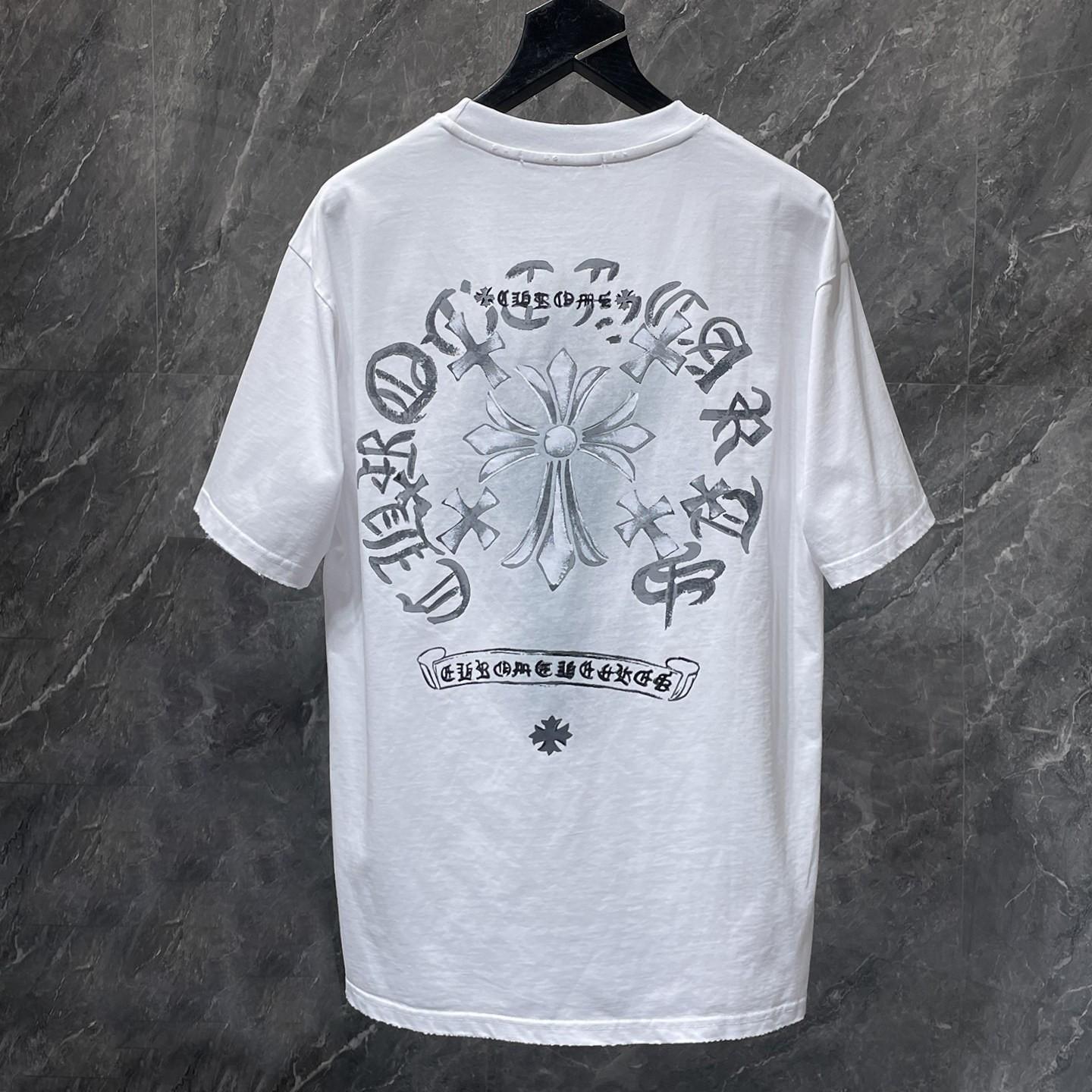 8931 CHROME HEARTS 2026 Summer New High Quality Cotton Round Neck Loose Large Size Men s and Women s T-shirt Couple T-shirt S білий
8931 CHROME HEARTS 2026 Summer New High Quality Cotton Round Neck Loose Large Size Men s and Women s T-shirt Couple T-shirt S білий