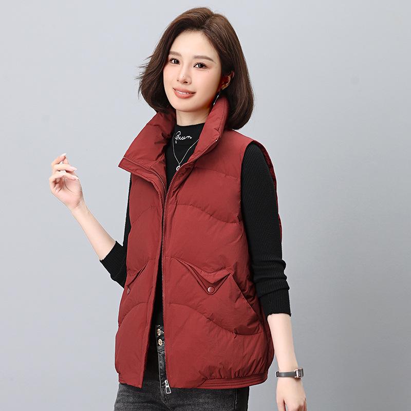 Women s Autumn/Winter Lightweight High-End European Style Loose White Duck Down Vest XXXL
Women s Autumn/Winter Lightweight High-End European Style Loose White Duck Down Vest XXXL