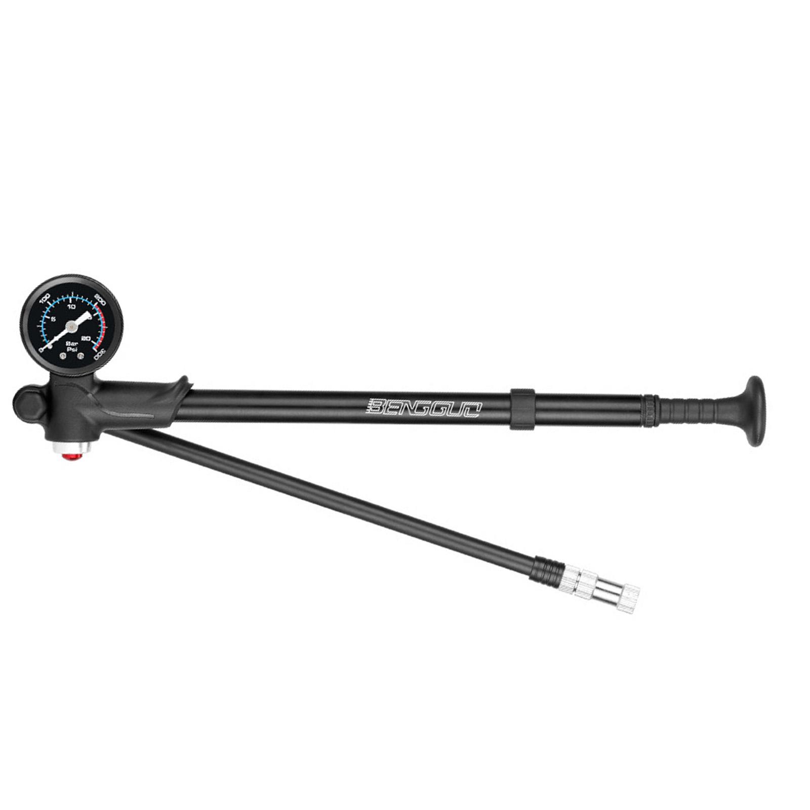Portable Small Pumps Inflator High Pressure Shock Pumps for Road Bike 300PSI Air Pumps for Front Fork Rear Suspension чорний
Portable Small Pumps Inflator High Pressure Shock Pumps for Road Bike 300PSI Air Pumps for Front Fork Rear Suspension чорний