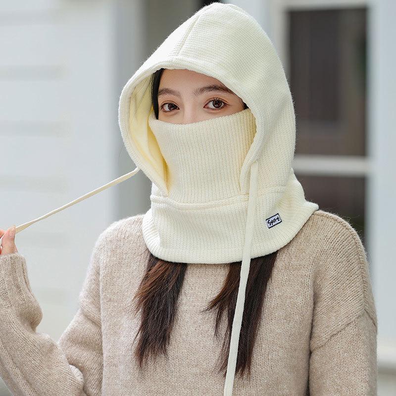 Balaclava hat women s autumn and winter warm face protection ear protection scarf integrated windproof thickened wool knitted hat average size
Balaclava hat women s autumn and winter warm face protection ear protection scarf integrated windproof thickened wool knitted hat average size