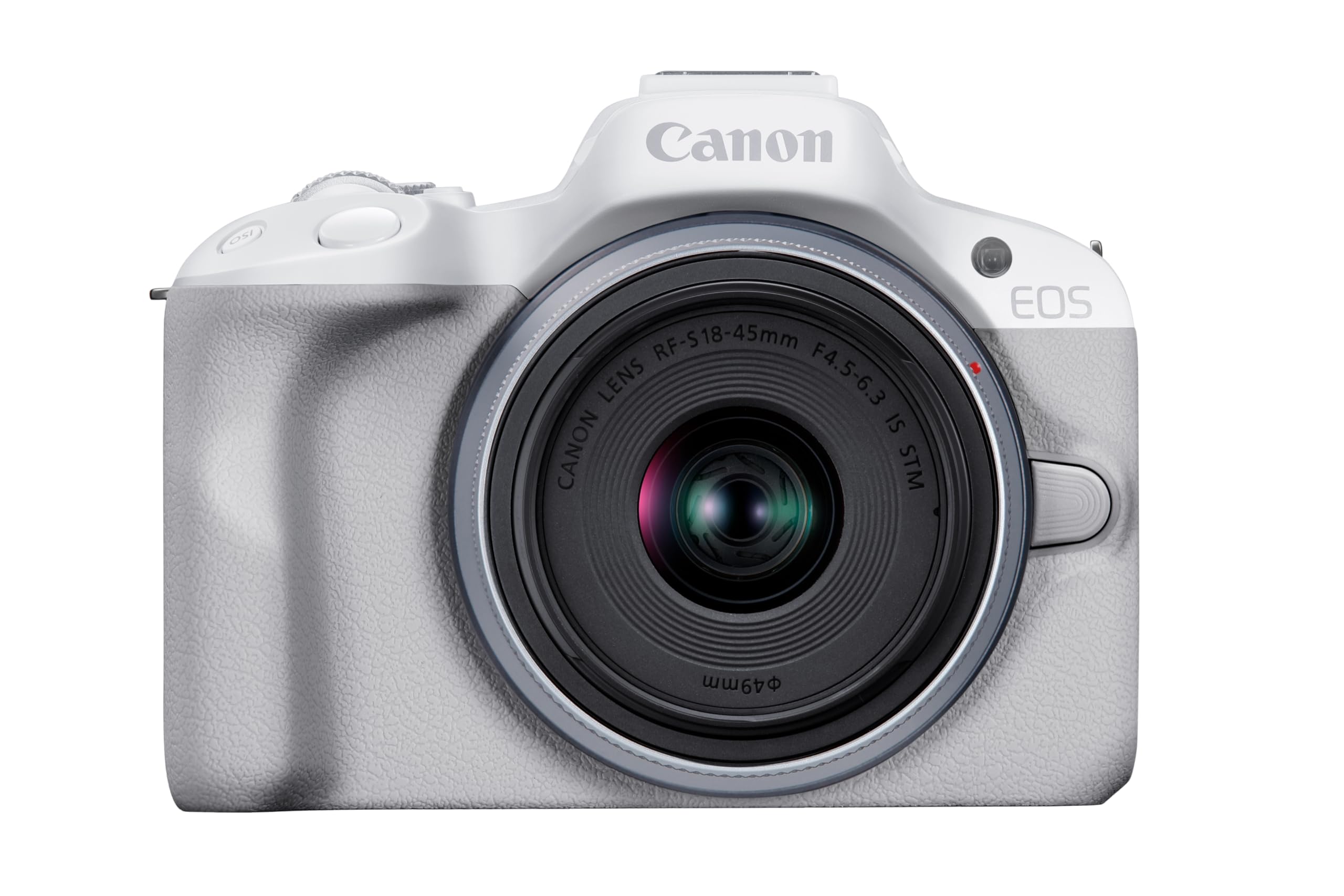 Бездзеркальна однооб єктивна фотокамера Canon EOS R50 зі стандартним об єктивом зі збільшенням 376 г (РФ-С18-45) Білий/APS-C/прибл. EOSR50WH-1845ISSTMLK білий
Бездзеркальна однооб єктивна фотокамера Canon EOS R50 зі стандартним об єктивом зі збільшенням 376 г (РФ-С18-45) Білий/APS-C/прибл. EOSR50WH-1845ISSTMLK білий