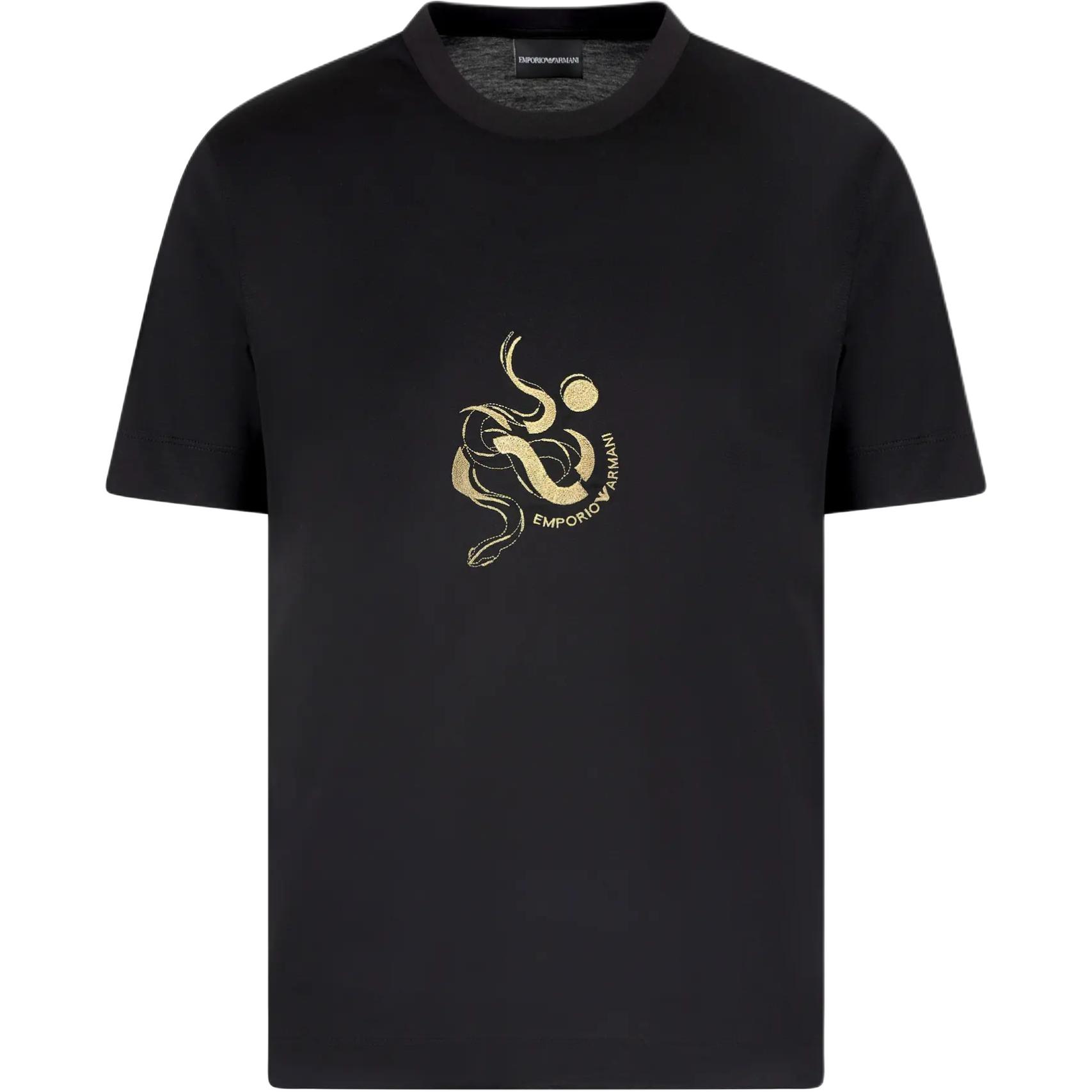 Emporio Armani SS25 Snake Year Limited Edition Snake Embroidery Fitted Short Sleeve Round Neck T-Shirt Men tops Black EM001702-AF10017-UC001 XXXL
Emporio Armani SS25 Snake Year Limited Edition Snake Embroidery Fitted Short Sleeve Round Neck T-Shirt Men tops Black EM001702-AF10017-UC001 XXXL