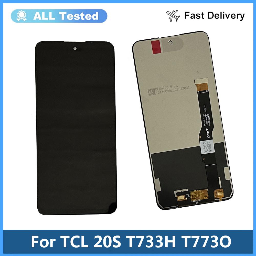 LCD Screen and Digitizer Full Assembly For TCL 20S T733
LCD Screen and Digitizer Full Assembly For TCL 20S T733