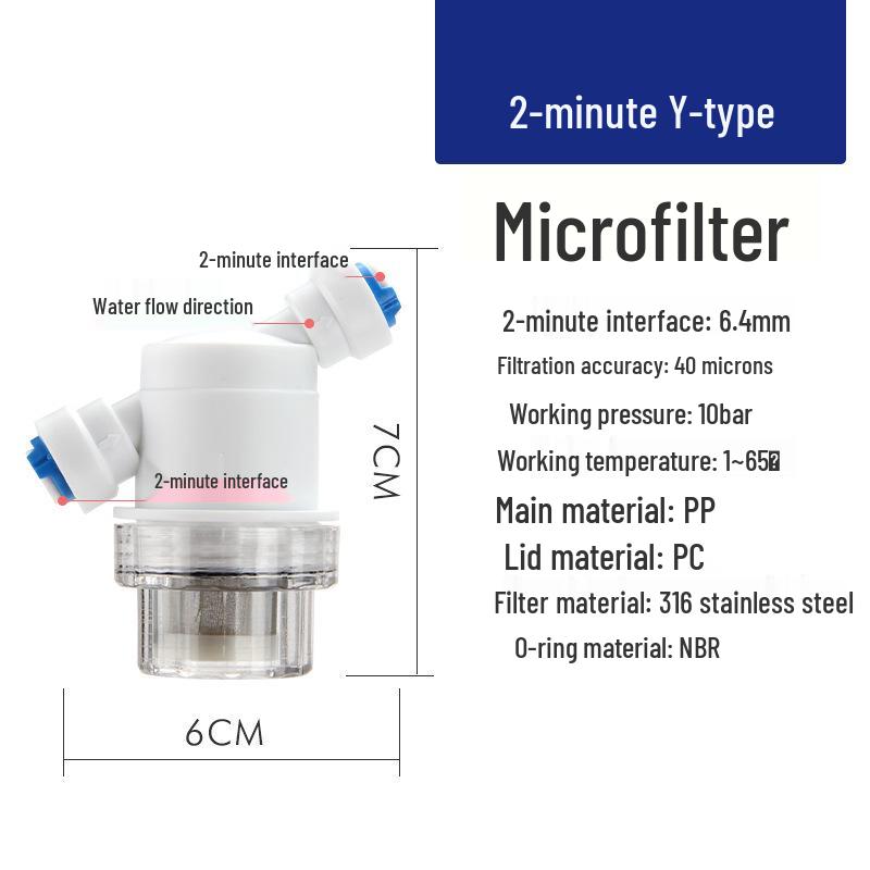 2-минутный быстросъемный моющийся микрофильтр с сеткой из нержавеющей стали для очистителей воды 100 or more pieces
2-минутный быстросъемный моющийся микрофильтр с сеткой из нержавеющей стали для очистителей воды 100 or more pieces