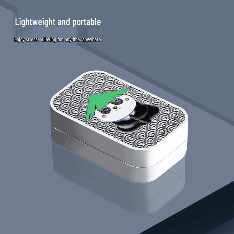 Soapbox Infinite Card Push Metal Fidget Spinner Decompression Toy срібний
Soapbox Infinite Card Push Metal Fidget Spinner Decompression Toy срібний