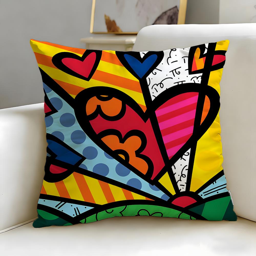 classic artist Britto Cushion Cover Soft & Easy-Wash Pillow Case – Versatile for Couch, Bed, Travel and Office 45cmx45cm
classic artist Britto Cushion Cover Soft & Easy-Wash Pillow Case – Versatile for Couch, Bed, Travel and Office 45cmx45cm