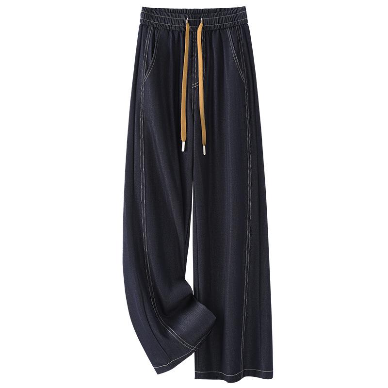 Women’s Dark Blue Tencel Jeans - 2025 Spring/Summer Wide-Leg Straight Pants M темно-синий
Women’s Dark Blue Tencel Jeans - 2025 Spring/Summer Wide-Leg Straight Pants M темно-синий