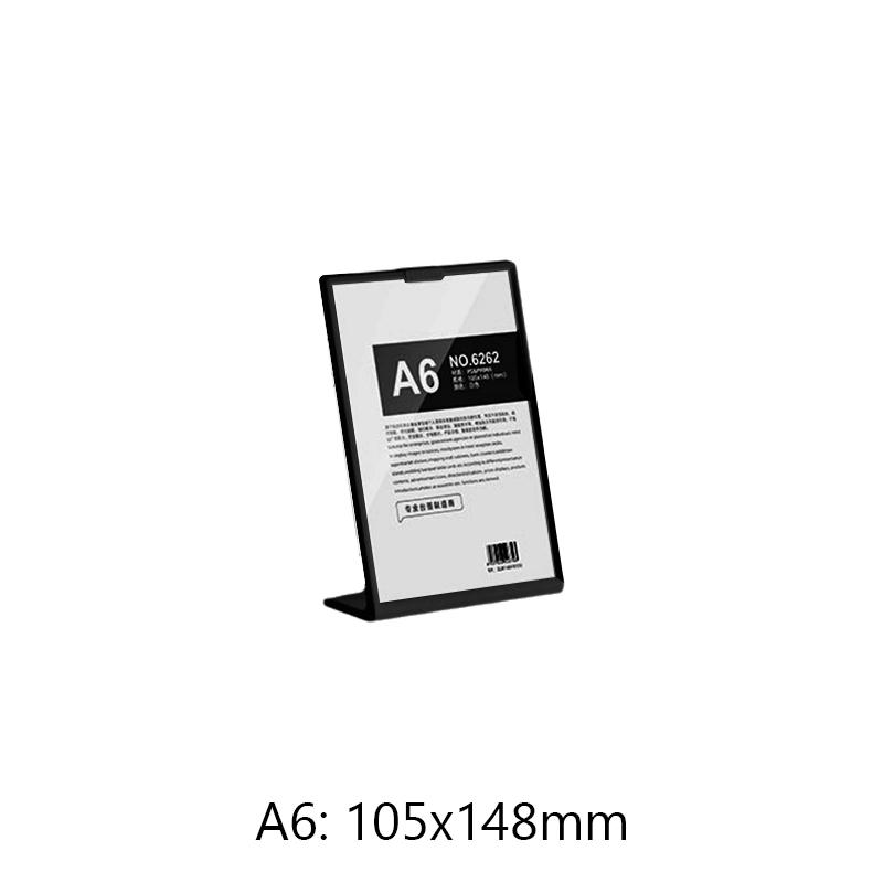 Acrylic Table Card Display Board A4 A5 A6 L-Shaped Table Sign Price Card Billboard Stand Picture Poster Art Display Frame Empty
Acrylic Table Card Display Board A4 A5 A6 L-Shaped Table Sign Price Card Billboard Stand Picture Poster Art Display Frame Empty