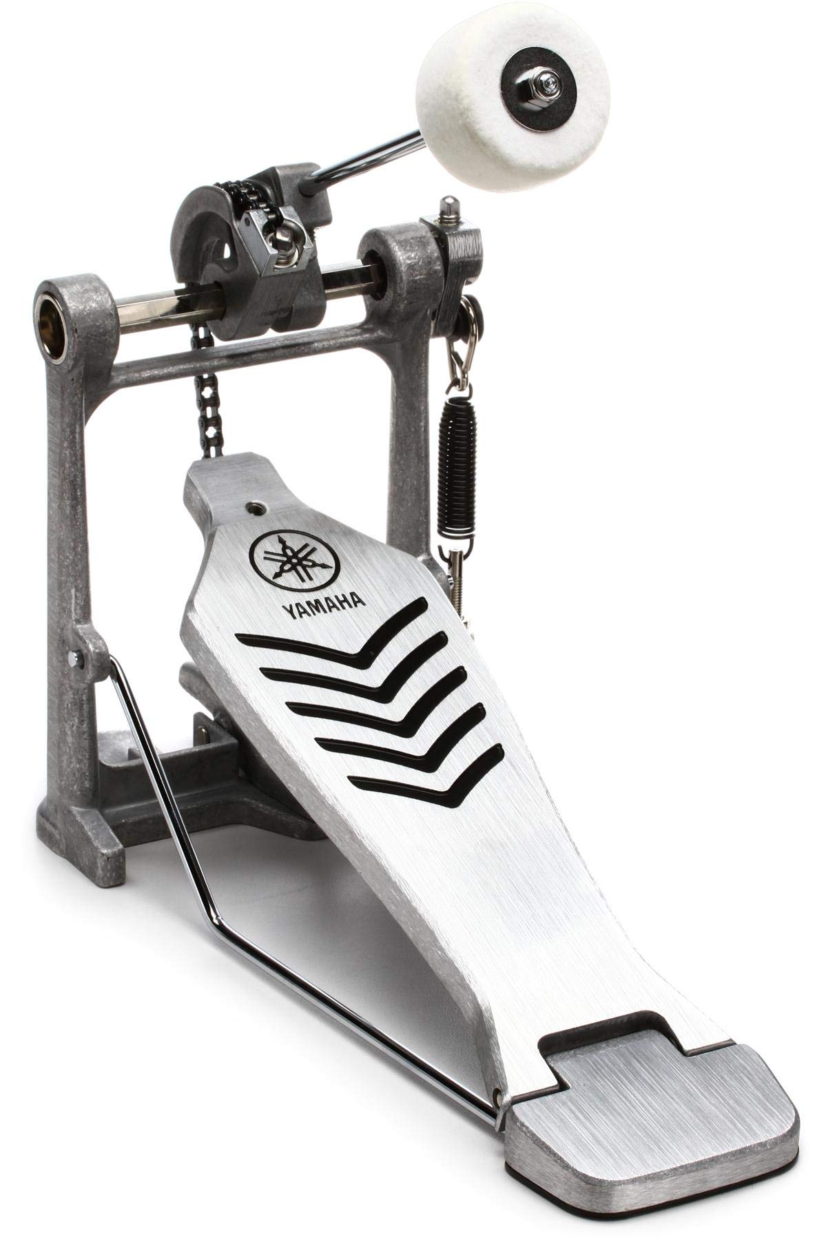 Yamaha Foot Pedal FP7210A Single Chain Drive A design that combines a flat surface that is advantageous for slide playing and a side line with grip.
Yamaha Foot Pedal FP7210A Single Chain Drive A design that combines a flat surface that is advantageous for slide playing and a side line with grip.