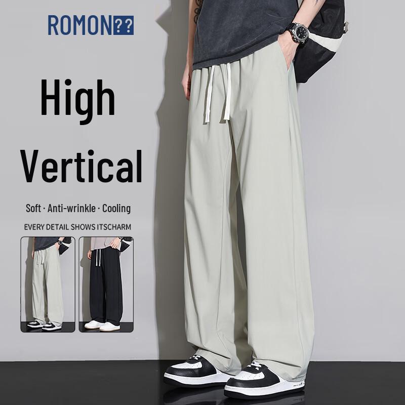 ROMON Ice Silk Straight Leg Casual Pants 8XL
ROMON Ice Silk Straight Leg Casual Pants 8XL