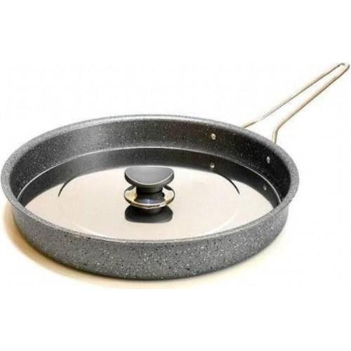 Гранитная сковорода для рыбы Anchovy Pan 34 см, серая - 001733