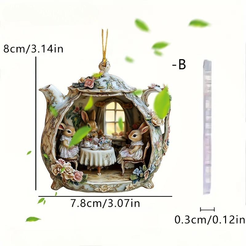 Easter Home Decor Items Rabbit In Teacup Warm Home 2d Acrylic Pendant Backpack Pendant Car
Easter Home Decor Items Rabbit In Teacup Warm Home 2d Acrylic Pendant Backpack Pendant Car