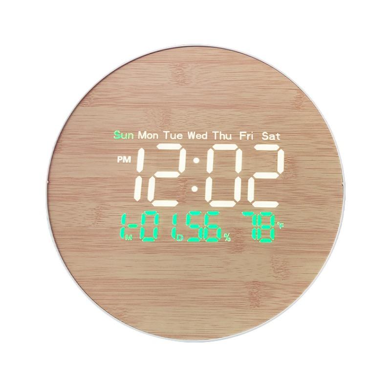 LED Table Clock Digital Electronic Desktop Clock Temperature Display Minimalist Desk Watch Office Desktop Decoration Ornament
LED Table Clock Digital Electronic Desktop Clock Temperature Display Minimalist Desk Watch Office Desktop Decoration Ornament