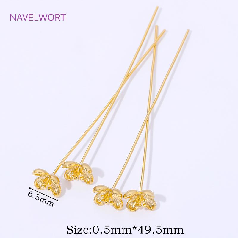 2/4/6Pcs/Lot 18K Gold Plated Brass Flowers Pins For Earrings Accessories,Pins For Jewelry,DIY Jewelry Making Findings 2 Pieces
2/4/6Pcs/Lot 18K Gold Plated Brass Flowers Pins For Earrings Accessories,Pins For Jewelry,DIY Jewelry Making Findings 2 Pieces