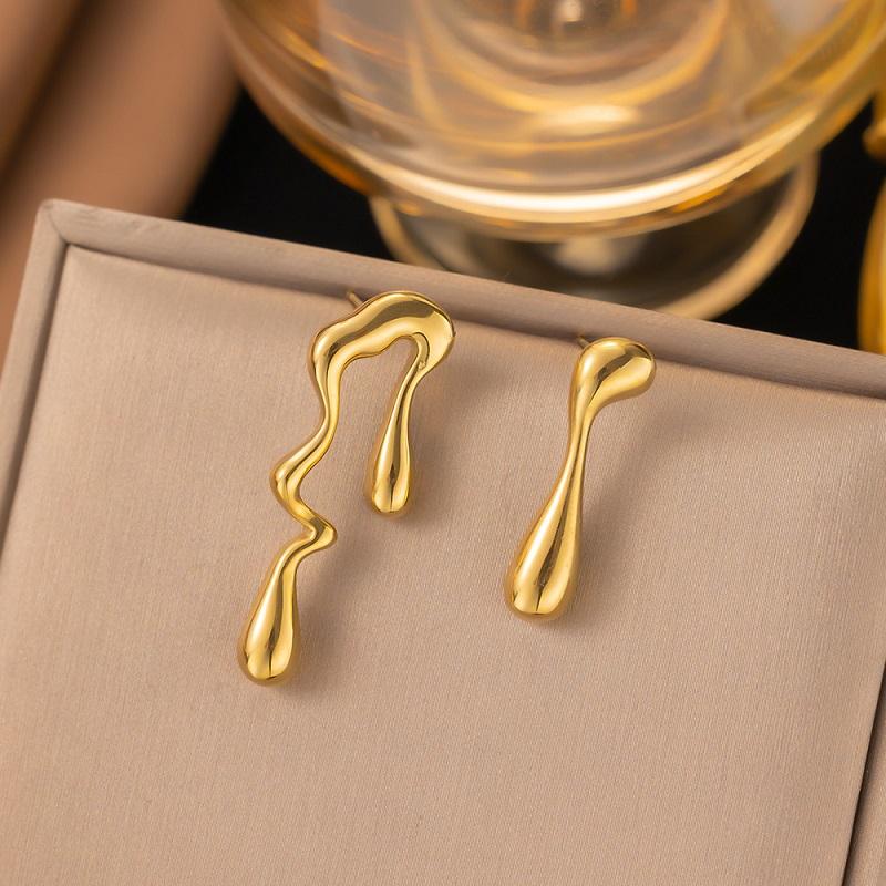 Exaggerated Metal Water Drop Earrings For Women Fashion Gold Color Long Tassel Asymmetric Pendant Earrings Zircon Accessories
Exaggerated Metal Water Drop Earrings For Women Fashion Gold Color Long Tassel Asymmetric Pendant Earrings Zircon Accessories