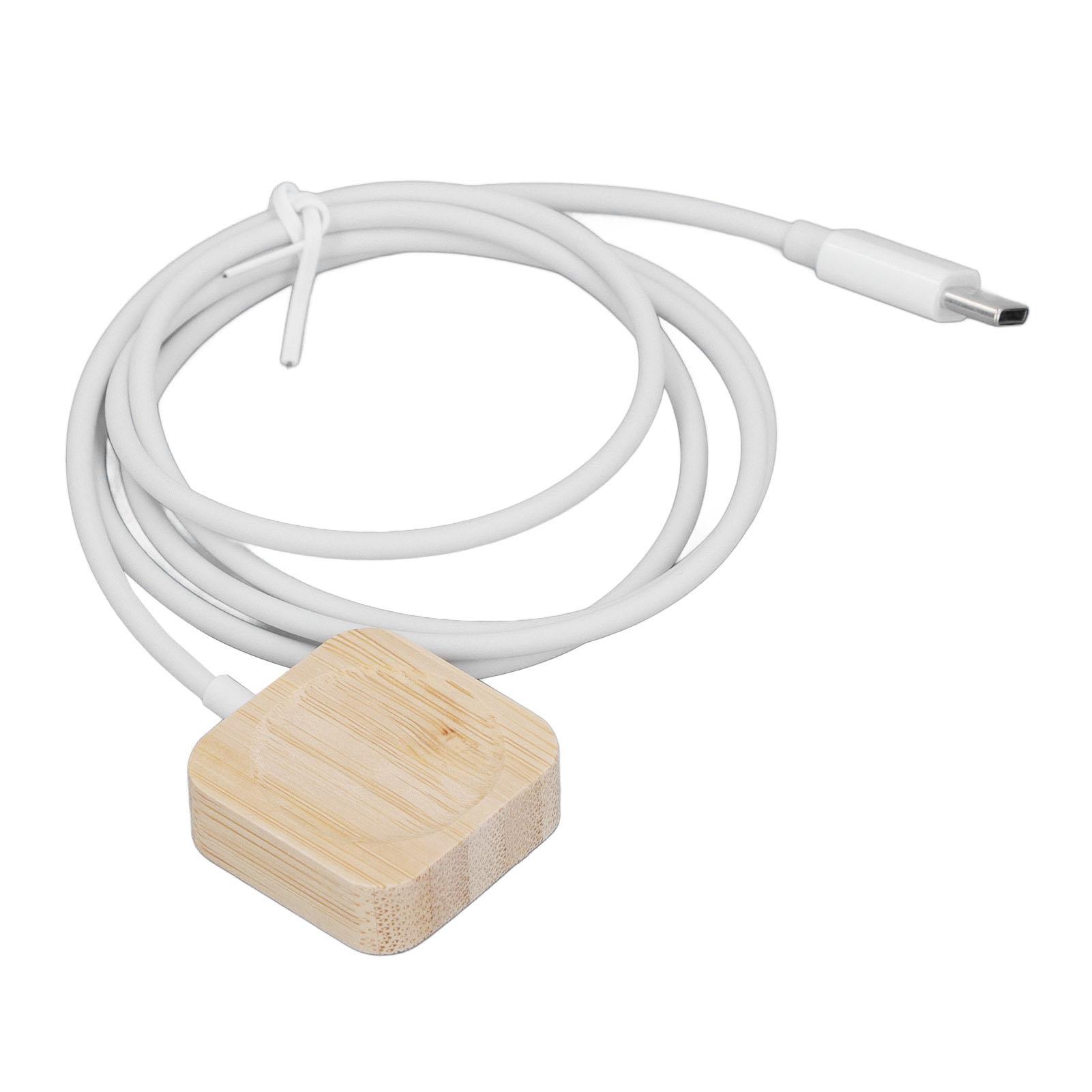 Watch Wireless Charger Portable Bamboo Magnetic Smart Watch Charging Cable for IOS Watch S9 8 7 6 5
Watch Wireless Charger Portable Bamboo Magnetic Smart Watch Charging Cable for IOS Watch S9 8 7 6 5