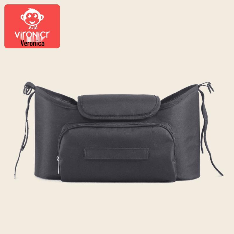 Universal Baby Stroller Hook and Storage Bag with Shoulder Strap чёрный
Universal Baby Stroller Hook and Storage Bag with Shoulder Strap чёрный