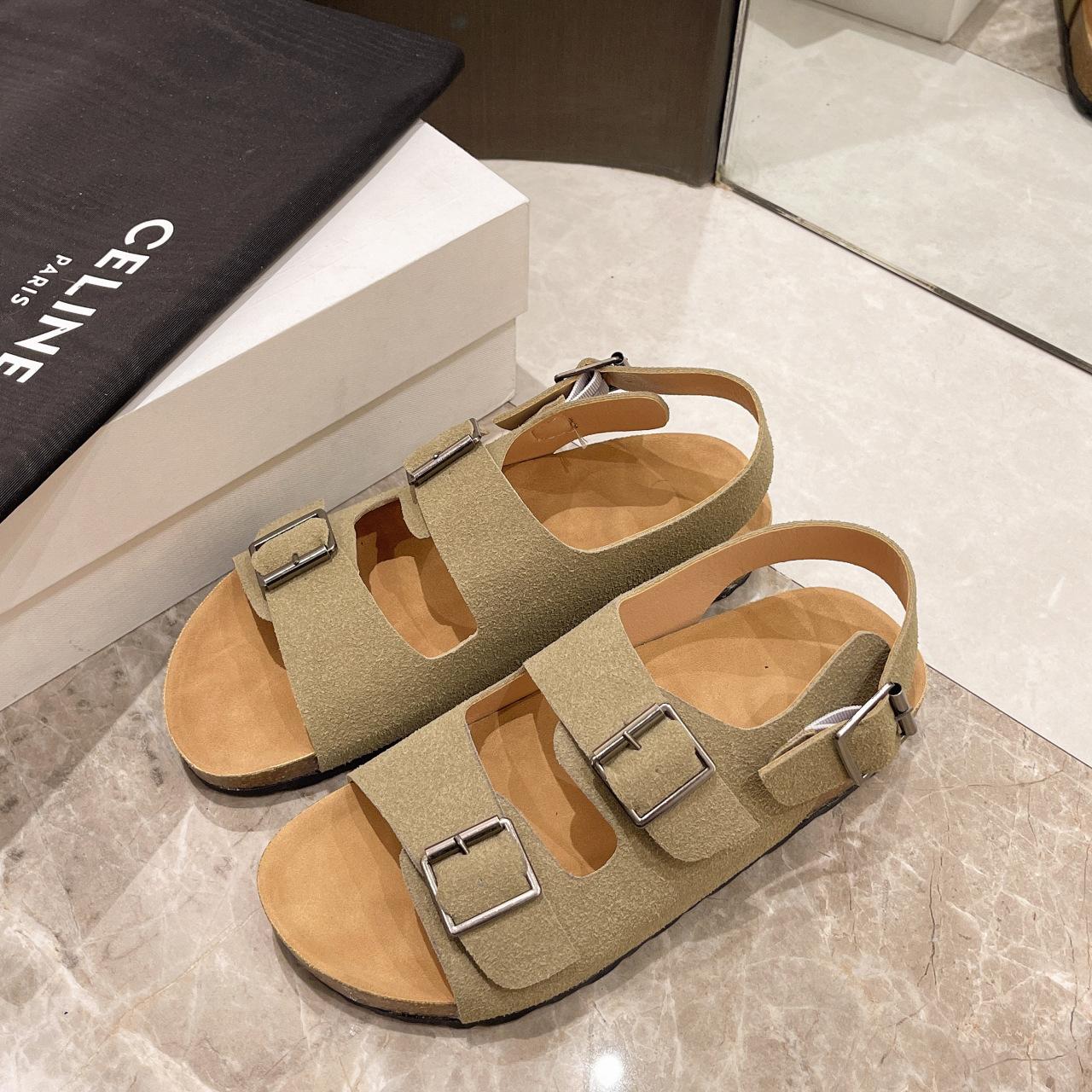 Fashion 2025 New Summer Women Vintage Matte Platform Sandals Open Toe Flat Beach Shoes With Metal Buckle Strap Casual Anti-slip Footwear 35
Fashion 2025 New Summer Women Vintage Matte Platform Sandals Open Toe Flat Beach Shoes With Metal Buckle Strap Casual Anti-slip Footwear 35