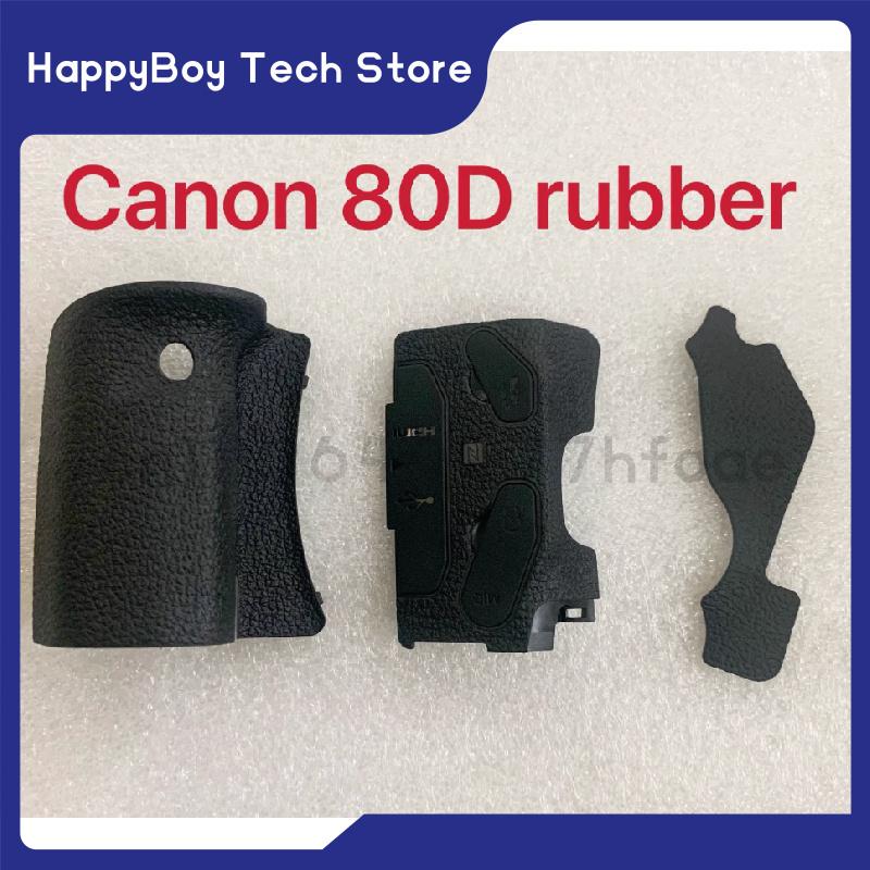 NEW original 80D for Canon for EOS 80D with rubber camera repair parts body rubber USB hand Grip Thumb rubber 1 SET
NEW original 80D for Canon for EOS 80D with rubber camera repair parts body rubber USB hand Grip Thumb rubber 1 SET
