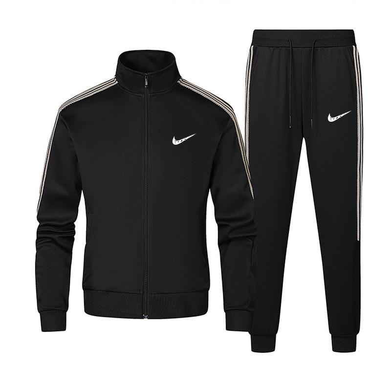 Sports Suit Men s Cardigan Sweatshirt Sweatpants Youth Loose Fit Casual Stand Collar Two-piece Set Group Clothing L чорний
Sports Suit Men s Cardigan Sweatshirt Sweatpants Youth Loose Fit Casual Stand Collar Two-piece Set Group Clothing L чорний