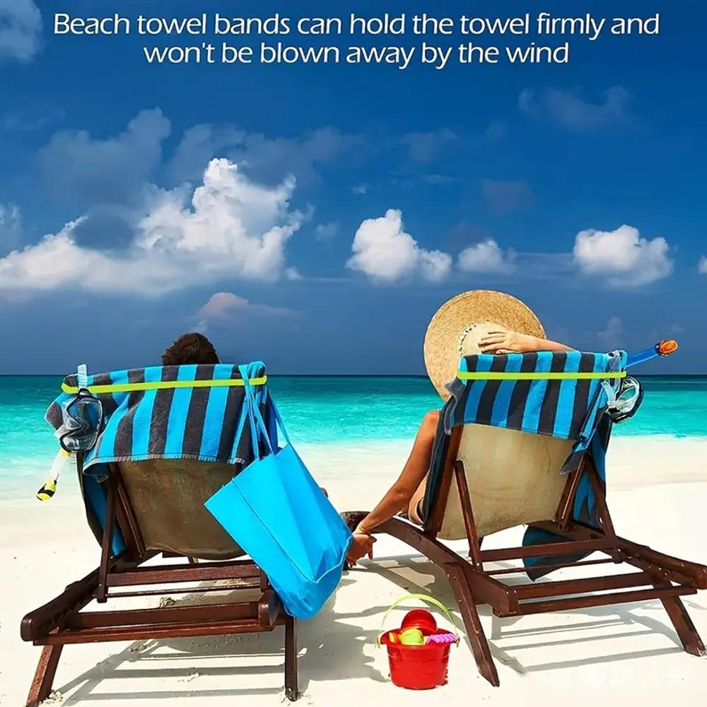 Lightweight Towel Bands,Elastic Beach Chair Towel Clips,Windproof Towel Holder,Durable Bands Straps For Beach Chairs Pool Chairs чёрный
Lightweight Towel Bands,Elastic Beach Chair Towel Clips,Windproof Towel Holder,Durable Bands Straps For Beach Chairs Pool Chairs чёрный