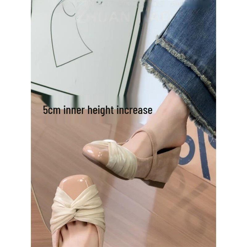 Petite Women s Mary Jane Shoes with 5cm Hidden Heel - 2025 Spring French Style, Sweet Low-Cut, Soft Sole 37
Petite Women s Mary Jane Shoes with 5cm Hidden Heel - 2025 Spring French Style, Sweet Low-Cut, Soft Sole 37